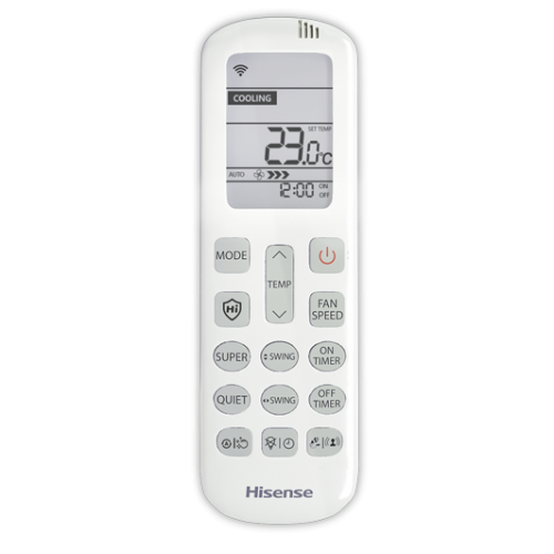 HISENSE Внутренние блоки серии Premium Champagne Free Match DC Inverter 2023 AMS-12UW4RVETG00(С)